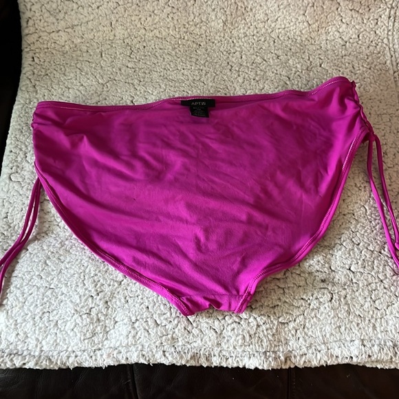 APT 9 Bikini Swimsuit Set in Magenta with Light Pink Dots - Picture 5 of 13
